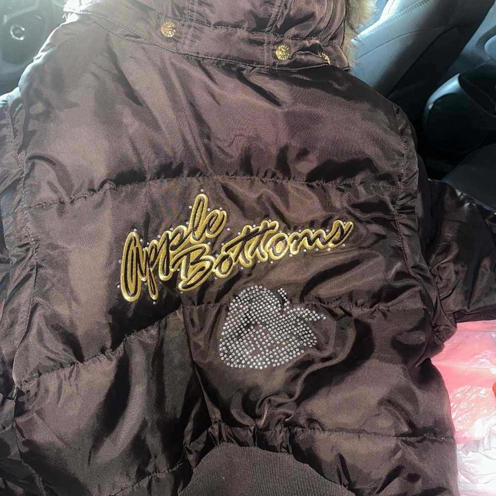 Apple Bottoms Chocolate Puffer Coat